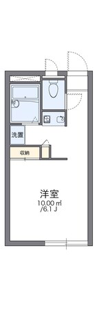 レオパレス百合の物件間取画像